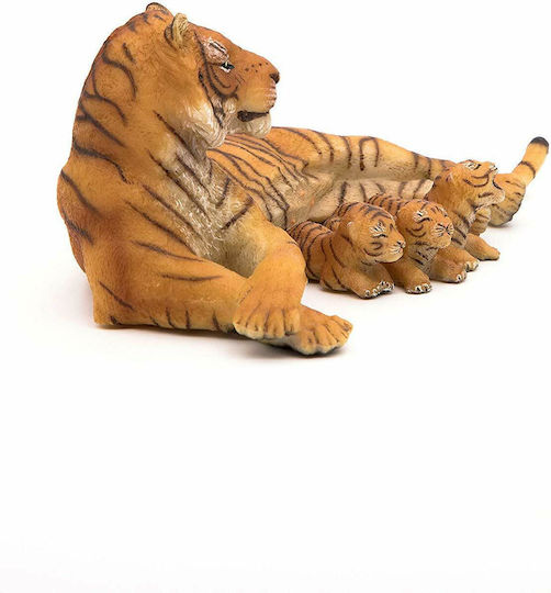 Papo Tigroaică Culcată Alăptând Înălțime 5.8 Cm (Diferite Modele)