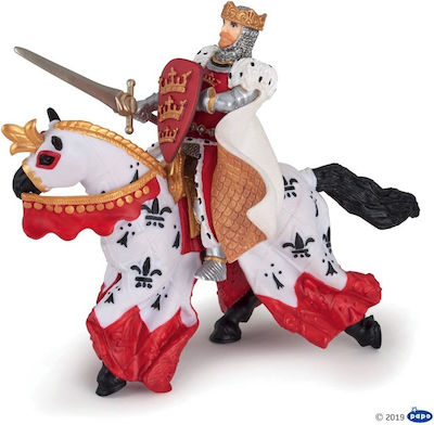 Papo Jucărie Miniatură King Arthur Horse pentru 3+ Ani 6cm.