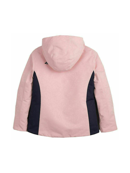 4F Kinderjacke Kurz mit Kapuze Rosa