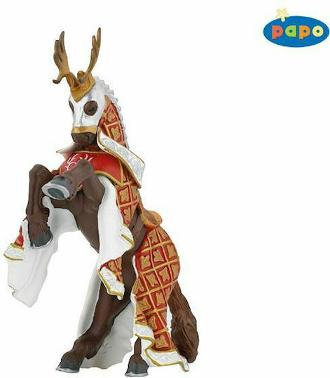 Papo Champion Crest Red Deer Dragon 12cm (Miscellaneous Designs)