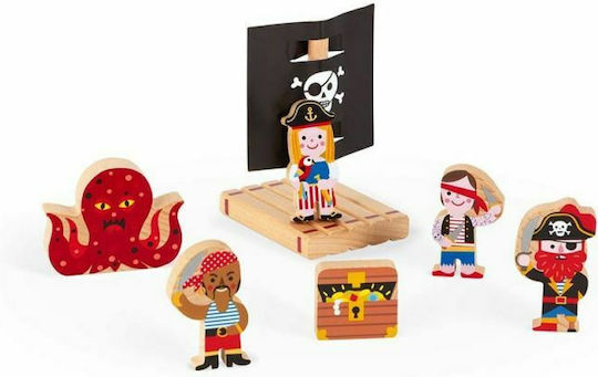 Janod Story Pirates Set για 3+ Ετών (Διάφορα Σχέδια)