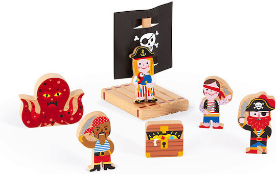 Janod Story Pirates Set για 3+ Ετών (Διάφορα Σχέδια)