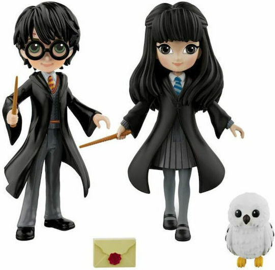 Spin Master Jucărie Miniatură Wizarding World Magical Minis Harry Potter and Cho Chang Friendship Set pentru 5+ ani Ani