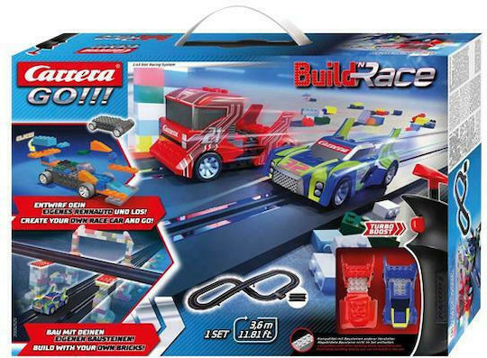 Carrera GO!!! Build'n Race Racing Set Πίστα για 8+ Ετών