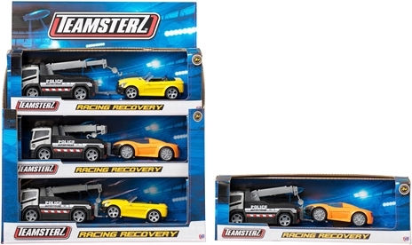 AS Teamsterz Rennstrecke Recovery Auto 1:43 Für 3+ Jahre (Verschiedene Designs) 1Stück