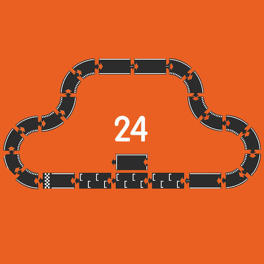Waytoplay Race Track Track for 8+ Years