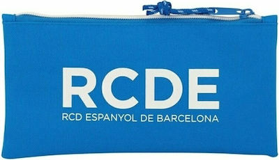 Fabric Pencil Case RCD Espanyol with 2 Compartments Blue