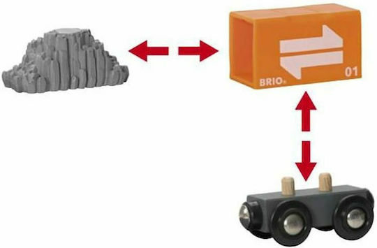 Brio Toys Gantry Crane Aus Holz Für 3 Plus Jahre 4Stück