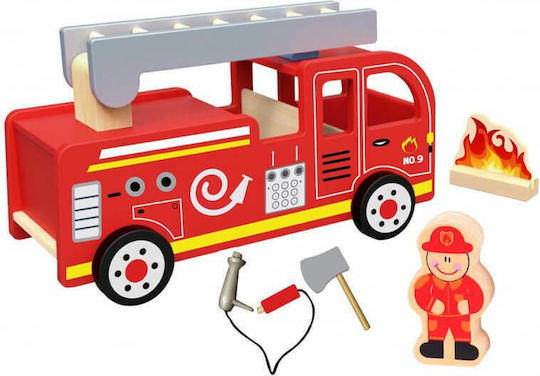 Tooky Toys Fire Truck Vehicle Toy Car