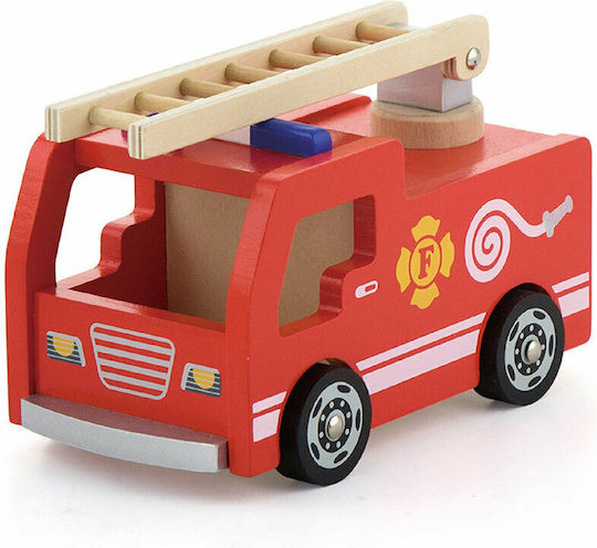 Viga Toys Feuerwehrauto Station Vollständiges 35cm Garage Feuerwehrauto Für 8+ Jahre