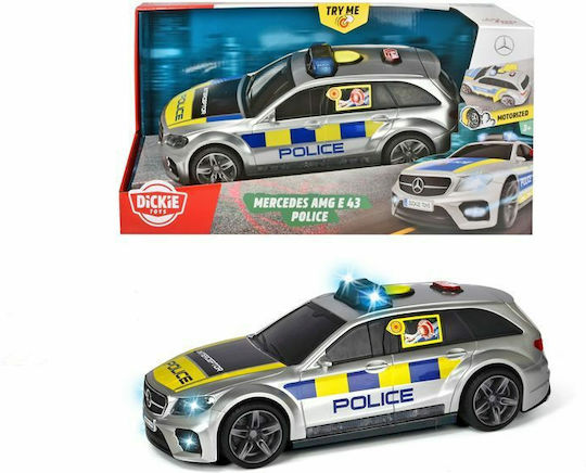 Dickie Mercedes-AMG E43 Polizei Auto 1:16 Spielzeugauto für 3+ Jahre