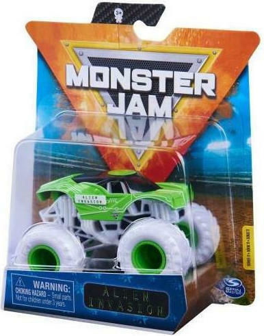 Spin Master Αυτοκινητάκι Alien Invasion 1:64 Monster Truck για 3+ Ετών