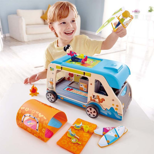 Hape Autoutilitară De Aventură Mașinuță Pentru 3+ Ani