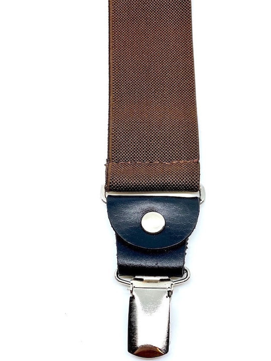 Legend Accessories Тиранти Монохромен Кафяв