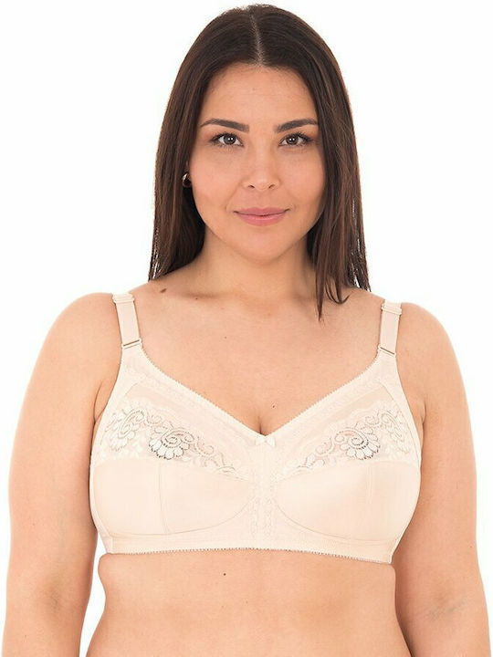 Claudette 104 Bra without Padding Underwire Beige