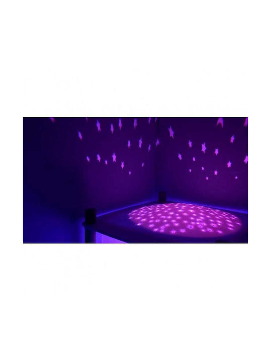 Trousselier Lumini LED Rotativ Lampă de proiecție pentru copii Princess cu Proiecție de Stele Roz