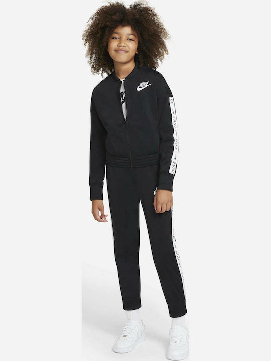 Kids Tracksuits With Jacket Black 2 Pieces Sportswear