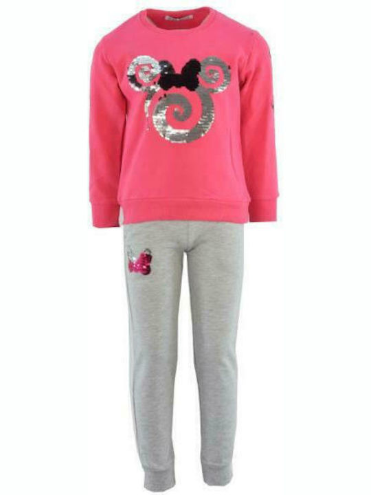 Kinder Sweatpants Set - Jogginganzug Rosa 2Stück