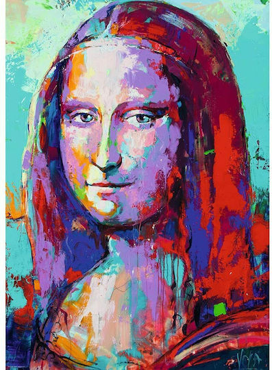 Mona Lisa Puzzle 2D 1000buc