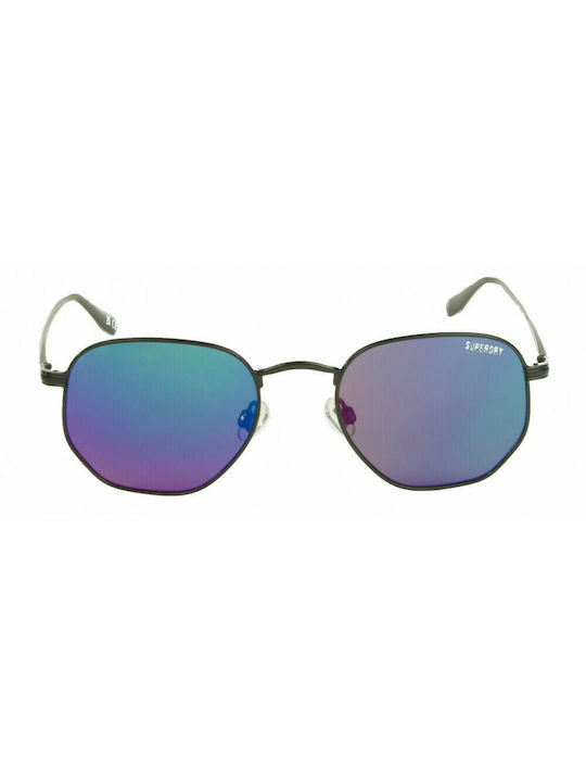 Superdry Studios Crew Women's Sunglasses with 004 Metal Frame and Purple Lens