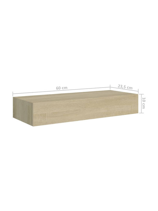 Рафт Стенен Oak 2pcs 60x23.5x10см.