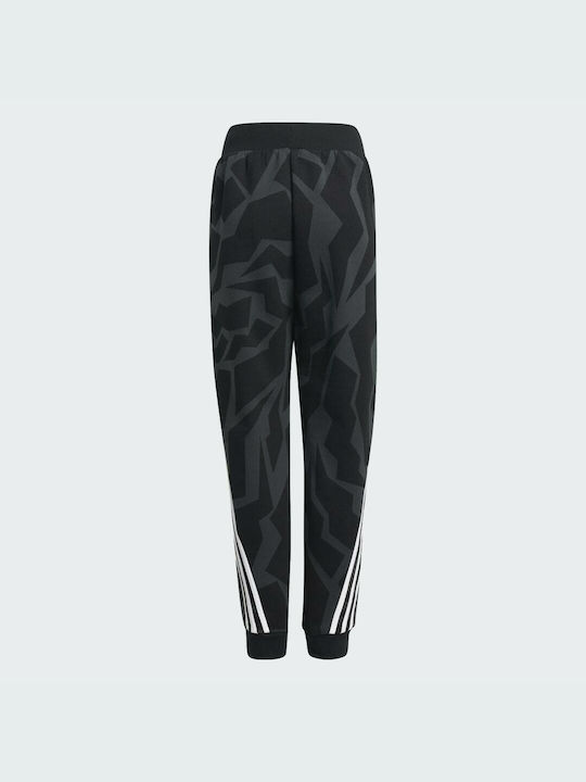 Adidas Παιδικό Παντελόνι Φόρμας Μαύρο Future Icons 3-Stripes H07368 |  Skroutz.gr