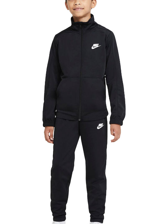 Kinder Sweatpants Set - Jogginganzug Schwarz 2Stück Sportswear