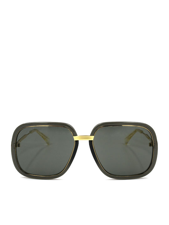 Gucci Women's Sunglasses with Black Frame and Grey Lenses GG0905S/001/60-17-145