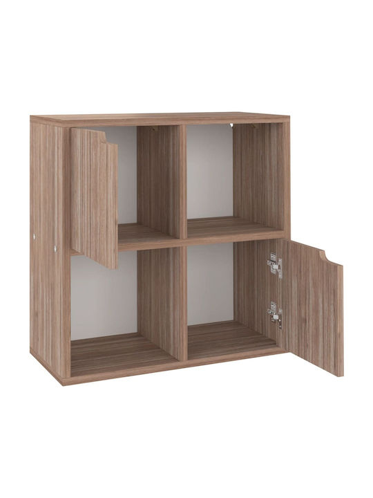 Bibliotecă Grey / Sonoma Oak 60x27.5x59.5cm