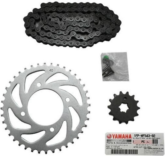 Yamaha Σετ Γρανάζια Αλυσίδα (14-40-420) για Yamaha Crypton S 115