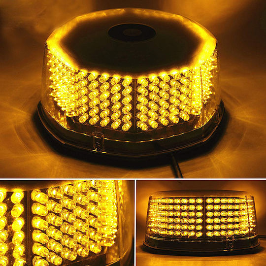 Car Beacon LED 12V Waterproof 15cm with Orange Lighting