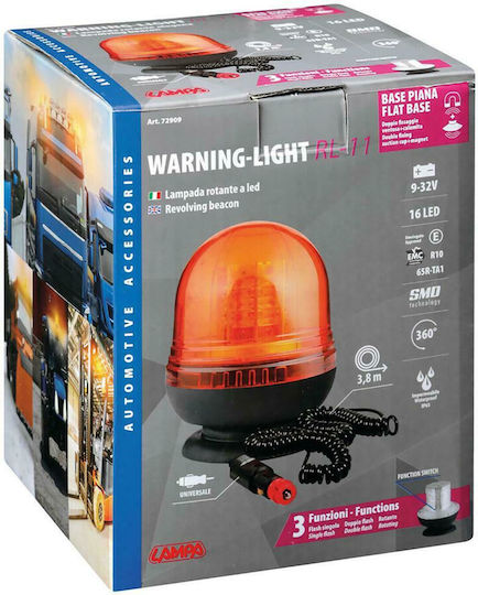 Lampa Auto-Leuchtturm LED 9 - 32V mit Orange Beleuchtung