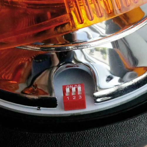 Lampa Auto-Leuchtturm 12 / 24V 12.5cm mit Orange Beleuchtung