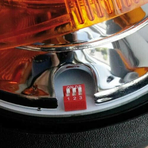 Lampa Auto-Leuchtturm LED 12 / 24V 13.5cm mit Orange Beleuchtung