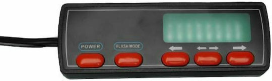 GloboStar Car Beacon LED 10 - 30V Waterproof 30cm with Orange Lighting