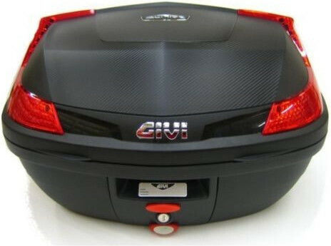 Givi B47N Blade Monolock Мотоциклетен Куфар с Червени Отразители 47л Черен