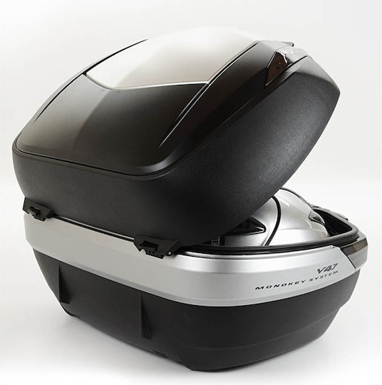 Givi V47N Monokey Motorcycle Top Case 47lt Silver