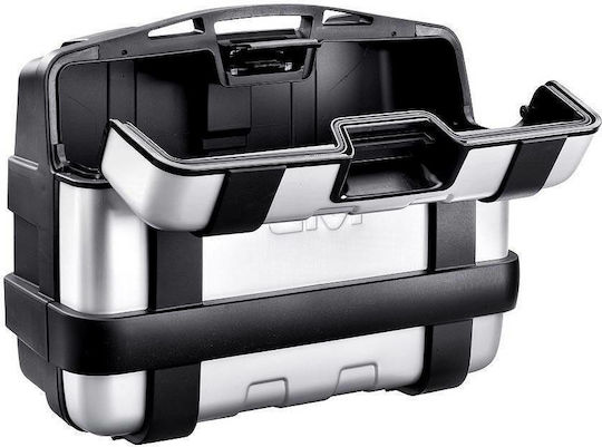 Givi Monocheie Set de Genti Laterale pentru Motociclete 33lt in Gri culoare