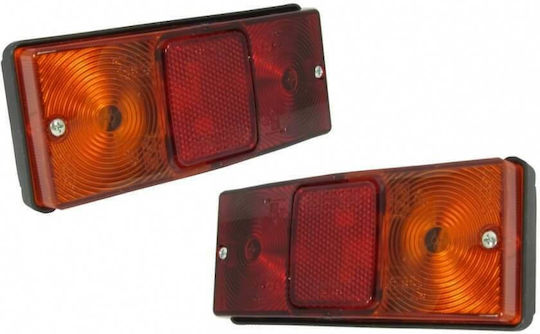 Car Towing & Trailer Light with Screws 12V 1pc