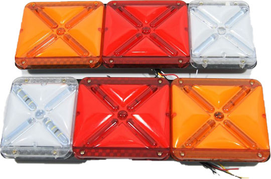 Φως Τρέιλερ LED με Βίδες 24V 1τμχ