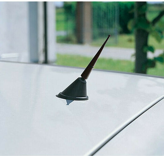 Bottari KFZ-Antenne Dach Radar Mit Gewinde 9 cm für Radio in Schwarz Farbe