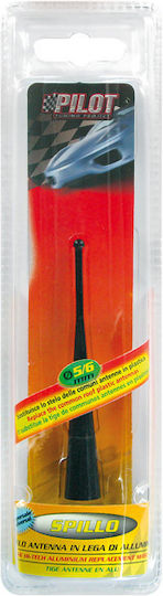Lampa Car Antenna Roof Spillo Threaded 10cm for Radio in Black Color