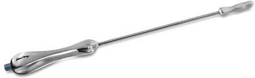 Simoni Racing Car Antenna Roof Ego Threaded Chrome for Radio in Silver Color