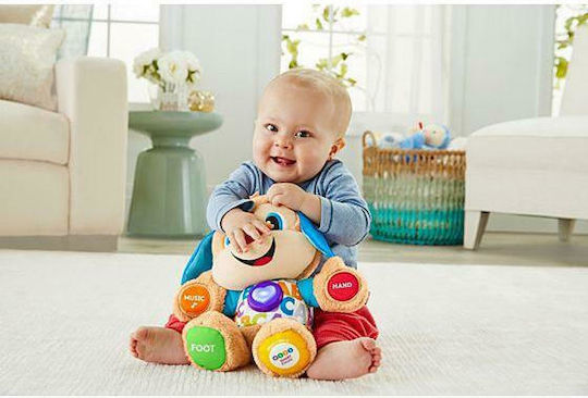 Fisher Price Animal Educational Puppy Smart Stages made of Fabric with Music and Sounds for 6++ Months