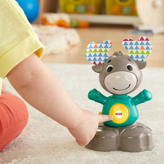 Fisher Price Ζωάκι Linkimals Τάρανδος, ο Μουσικούλης με Μουσική για 9+ Μηνών