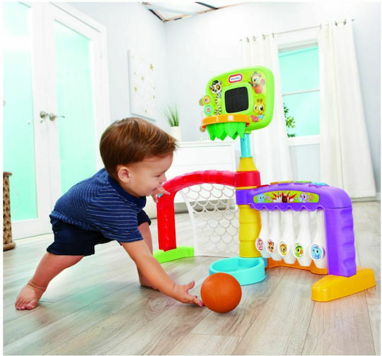 Little Tikes Bowling 3 In 1 Sports Zone with Music for 12++ Months