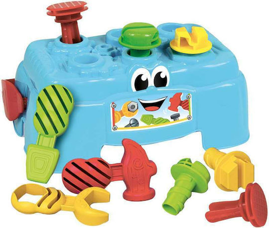 Baby Clementoni Играчка с чукче Работна маса със светлина за 10++ месеца