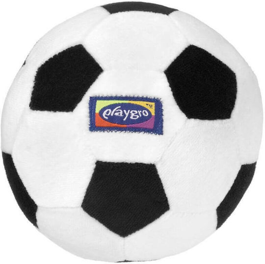 Playgro Μπάλα My First Soccer Ball από Ύφασμα με Ήχους για 6+ Μηνών