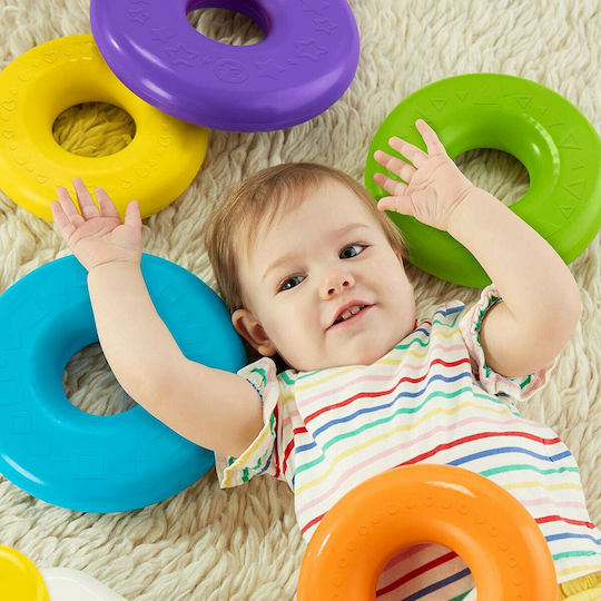 Fisher Price Играчка за подреждане Giant Rock-a-Stack за 12++ месеца