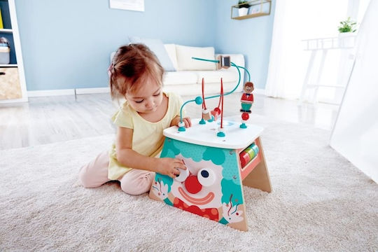 Hape Activity Cube Activity Cube Light-Up Circus made of Wood with Lights for 18++ Months